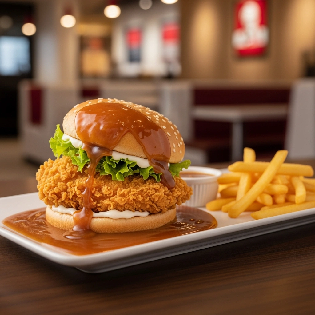Dunked Burger