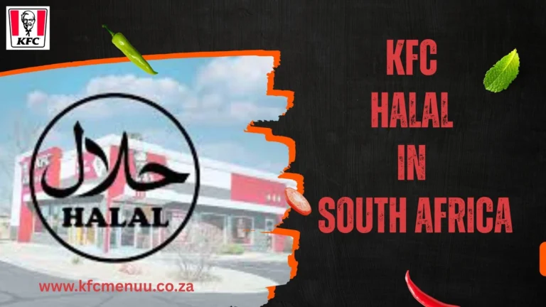 Kfc Halal in South Africa​