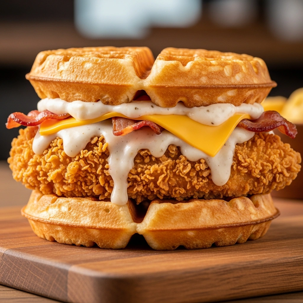 Waffle Burger