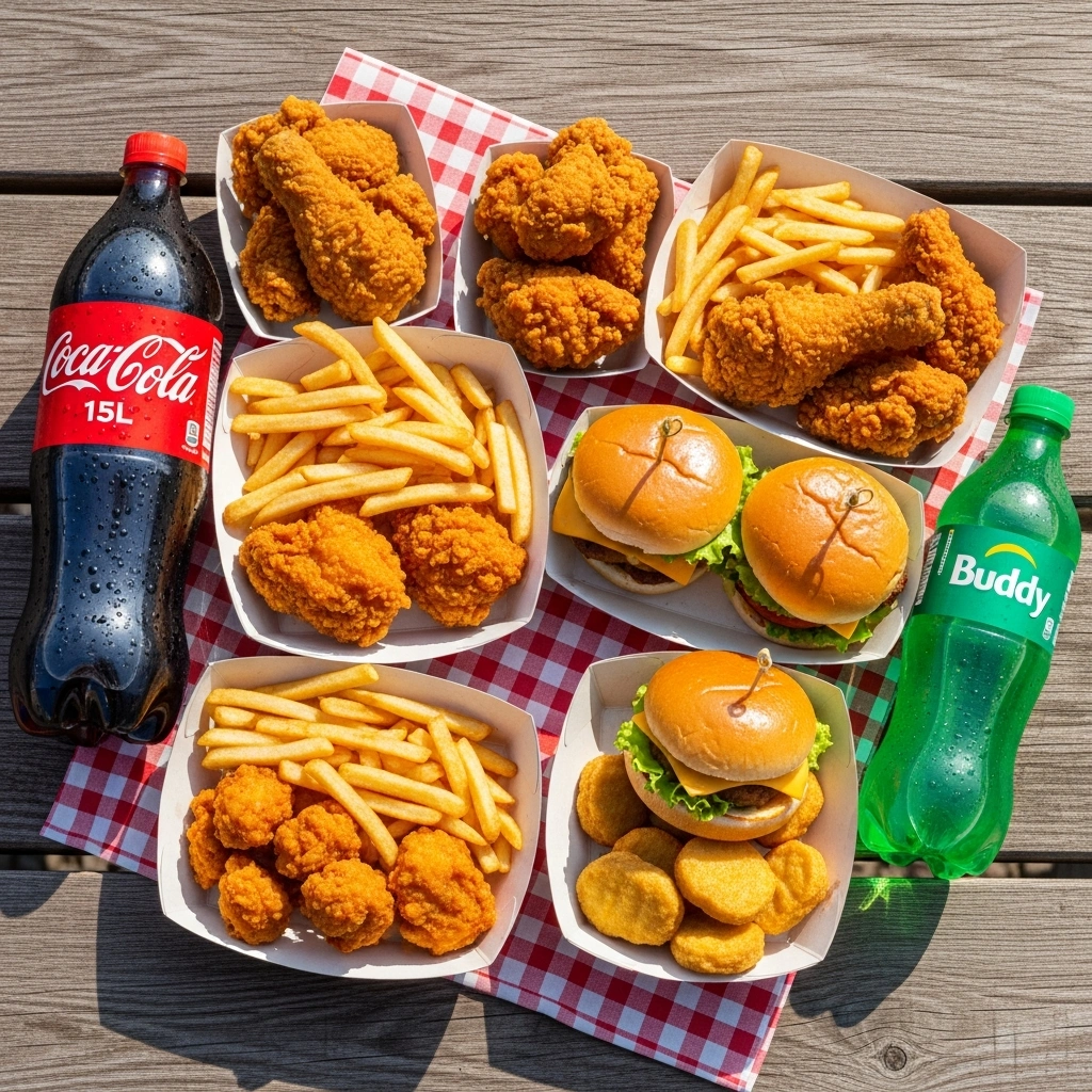 Kfc Family Treat Price South Africa 2026 With Calories 8 Kfc 16 Piece Family Treat with Drinks
