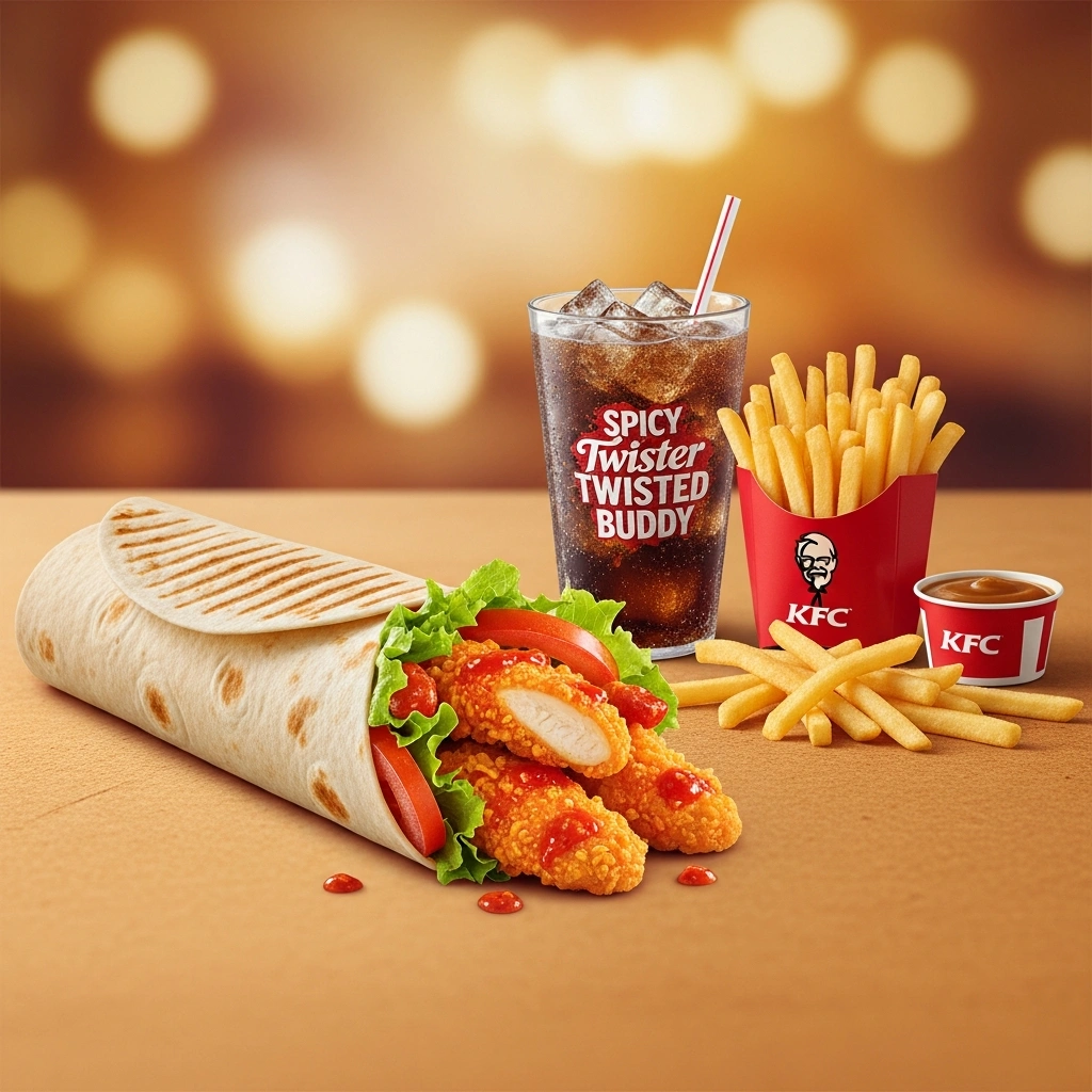 Kfc Twister Menu Prices South Africa 2026 With Calories 12 Kfc Spicy Twisted Box Buddy