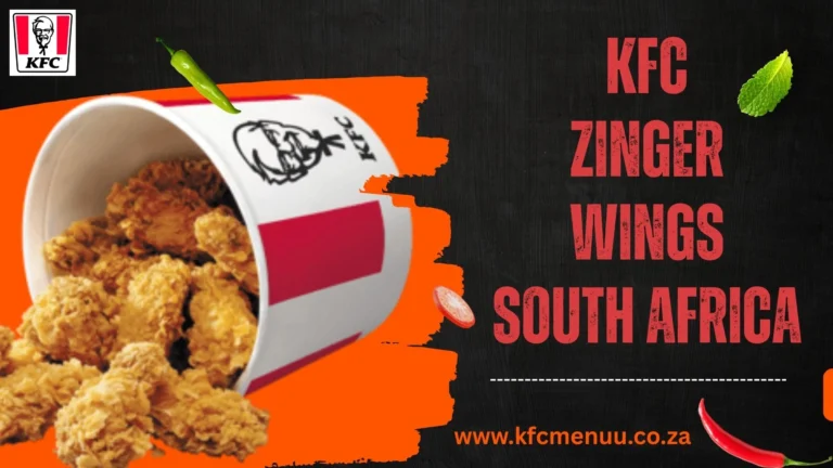 Kfc Zinger Wings South Africa​