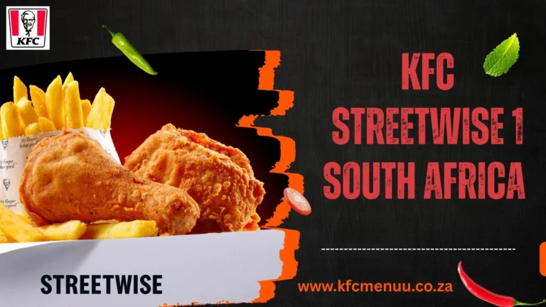 Kfc Streetwise 1​ South Africa